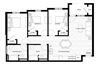 Three bedroom two bath 1068 square feet